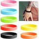 7PCS Silicone Bracelet Set For Men Women Wristbands Rubber Band Bracelets Assorted Colors Gifts Bracelets Sport